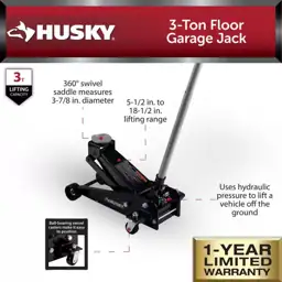 3-Ton Floor Garage Car Jack — Photo 2