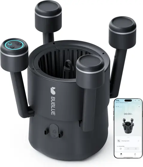 BUBLUE F10 Automatic Pool Skimmer… — Photo 1