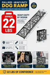 Heavy-Duty 22 lb Dog Ramp… — Photo 2