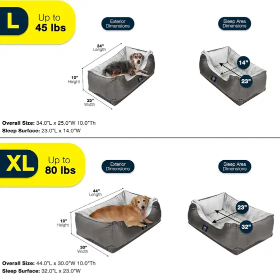 Serta Orthopedic Cuddler Dog Bed… — Photo 2