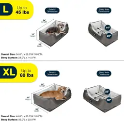 Serta Orthopedic Cuddler Dog Bed… — Photo 2