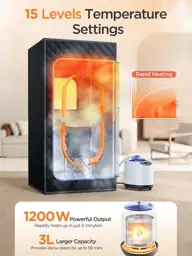pikulLA Portable Steam Sauna, 71… — Photo 2