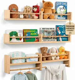 Nursery Wall Shelves Set of… — Photo 1