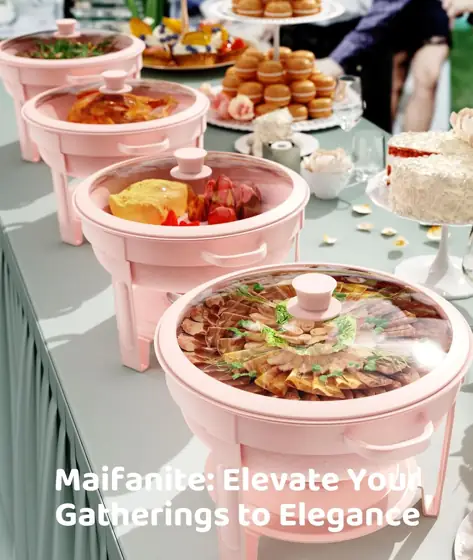 Chafing Dishes for Buffet 4-Pack,… — Photo 2