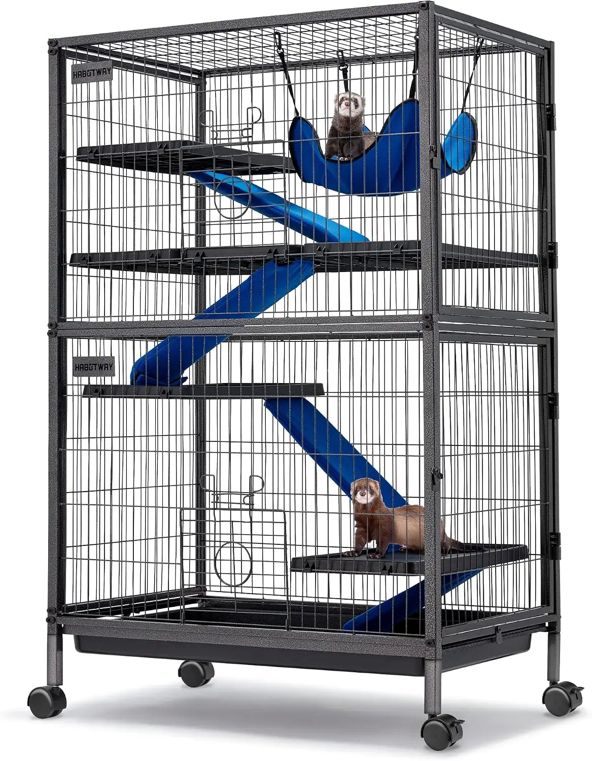 HABUTWAY 50'H Metal Animal Cage,… — Photo 1