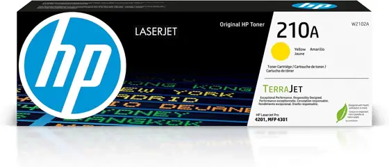 HP 210A Yellow Toner Cartridge… — Photo 1