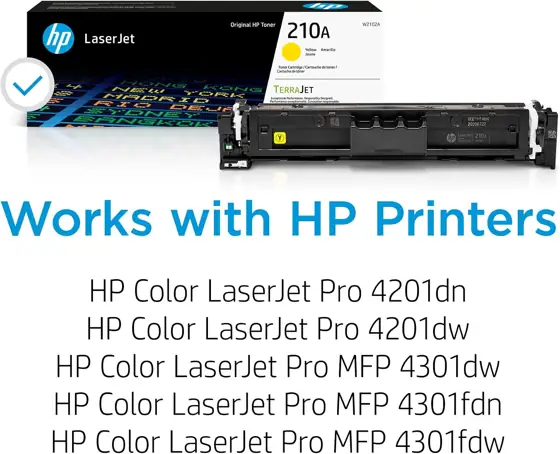 HP 210A Yellow Toner Cartridge… — Photo 2
