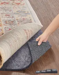 Veken Non-Slip Cushioned Rug Pad,… — Photo 1
