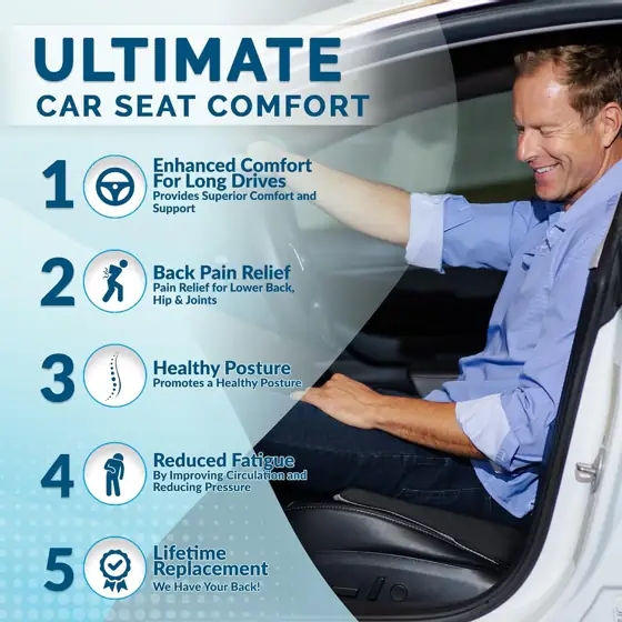 ComfiLife Car Seat Cushion Premium… — Photo 2