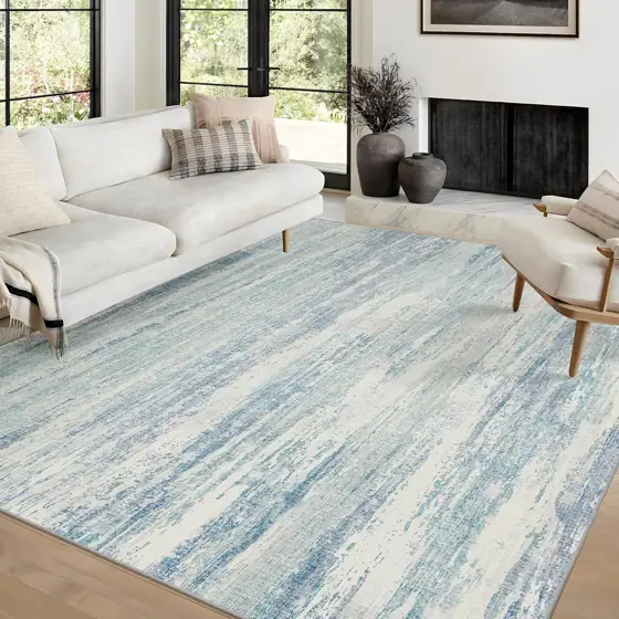 MUJOO 6x9 Area Rugs Washable… — Photo 1