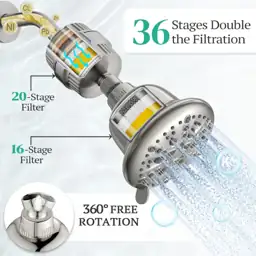 Cobbe Luxury Filtered Shower Head,… — Photo 2