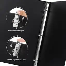 CIXILDTS 0.5-Inch Round Ring Binder,… — Photo 2