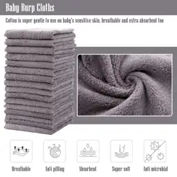 Cute Castle Ultra-Soft Baby Washcloths,… — Photo 2