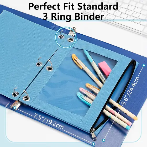 Forvencer 6 Pack Pencil Pouches… — Photo 2