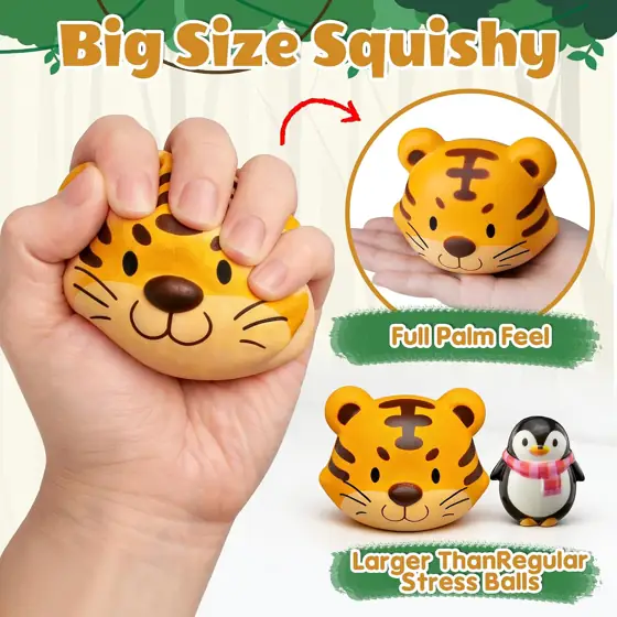 DMIGHT 6PCS Large Animal Squishy… — Photo 2