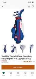 Top Flite Youth 9-Piece Complete… — Photo 1