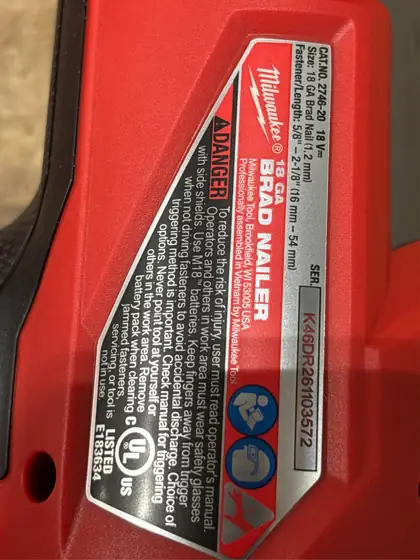 Milwaukee M18 FUEL 18 Ga.… — Photo 4