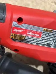 Milwaukee M18 Cordless 4-1/2 to… — Photo 5