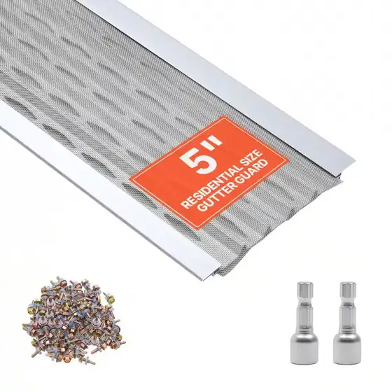 Gutter Guard, 5 in. Aluminum… — Photo 1