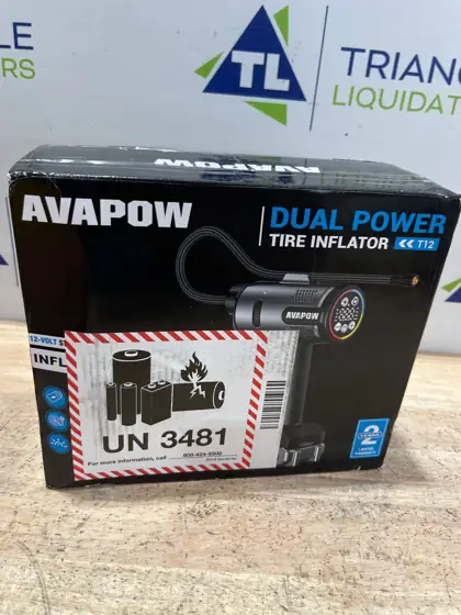 AVAPOW T12 Portable Tire Inflator,… — Photo 3