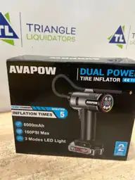 AVAPOW T12 Portable Tire Inflator,… — Photo 3