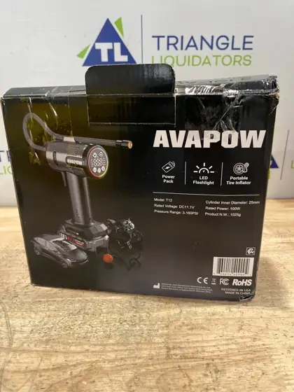 AVAPOW T12 Portable Tire Inflator,… — Photo 3