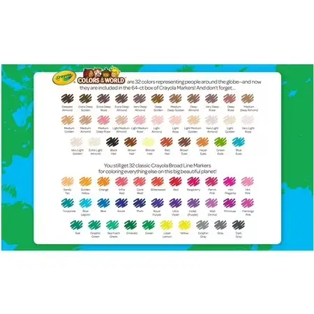 Crayola Broad Line Markers with… — Photo 2
