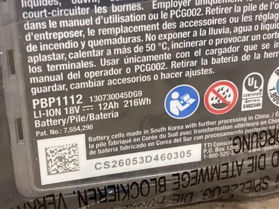 ONE+ 18V Lithium EDGE 12.0… — Photo 5