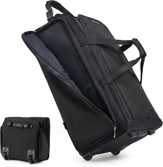 Fanwoli 120L Foldable Rolling Duffel… — Photo 1
