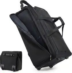 Fanwoli 120L Foldable Rolling Duffel… — Photo 1