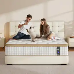 MOOA Queen Hybrid Mattress, 12-Inch… — Photo 1