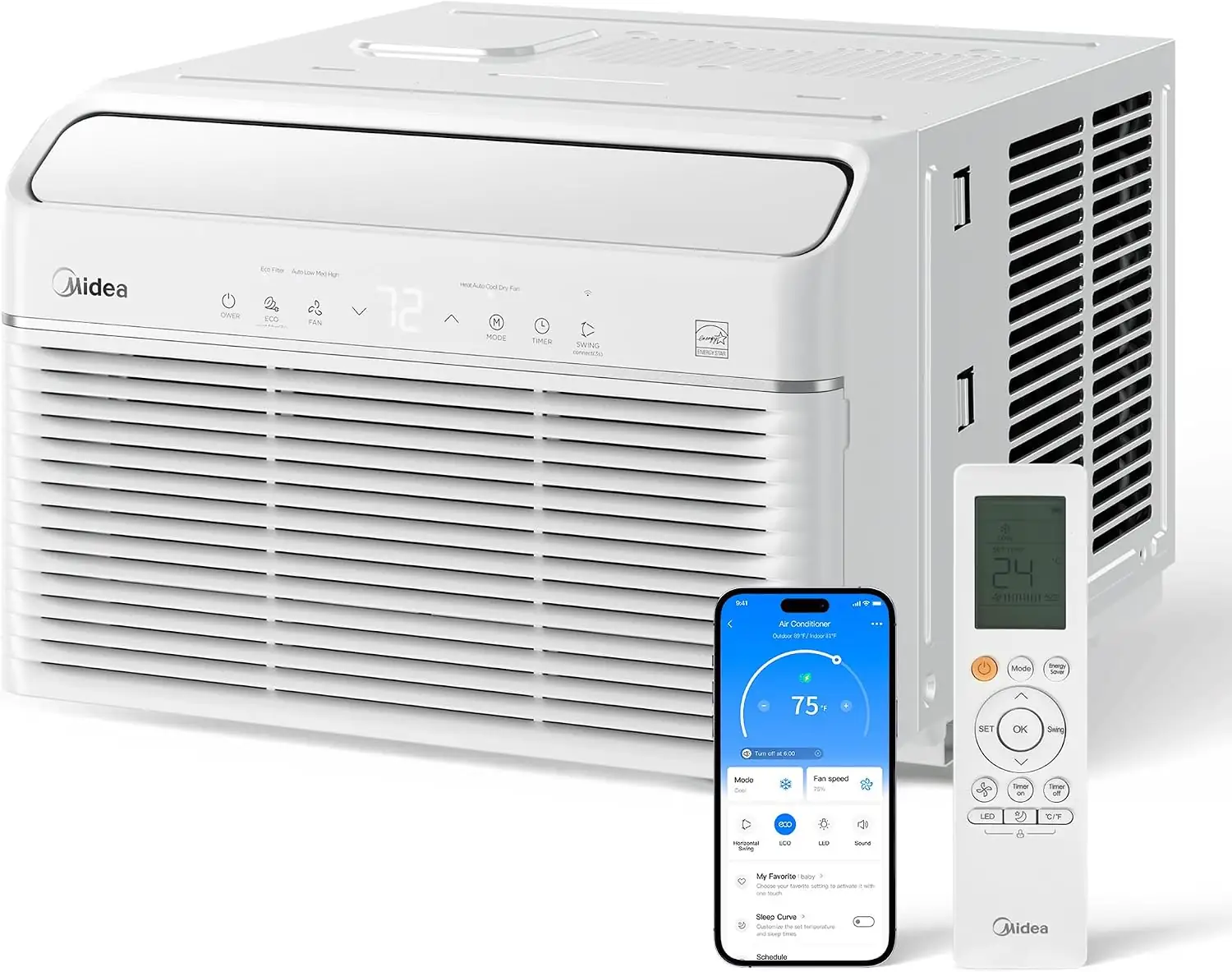 Midea 12,000 BTU Smart Inverter… — Photo 1
