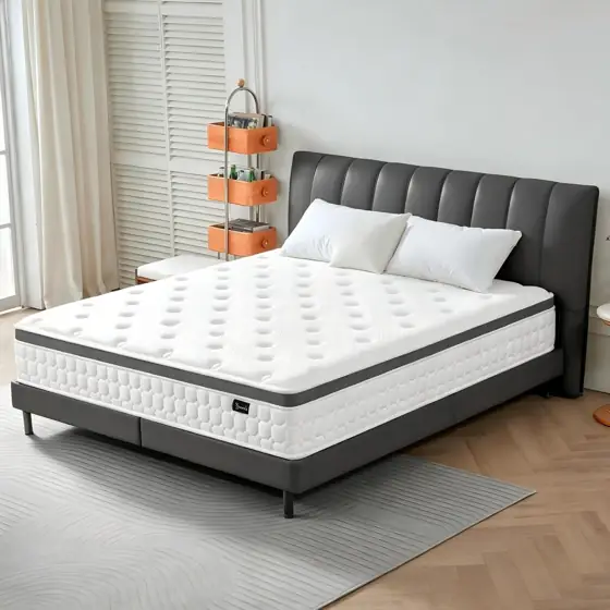 Queen Mattress, 12 Inch Hybrid… — Photo 1