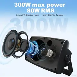 Herdio 8" 600W Outdoor Bluetooth… — Photo 2