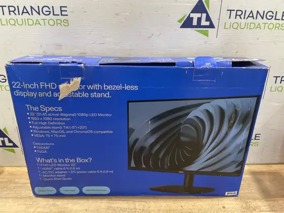 onn. 22" 1080p 75hz FHD… — Photo 3