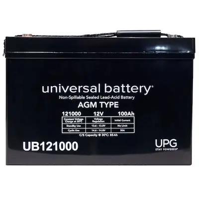 UPG Universal Sealed Lead-Acid Battery,… — Photo 1
