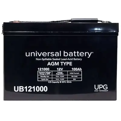 UPG Universal Sealed Lead-Acid Battery,… — Photo 1