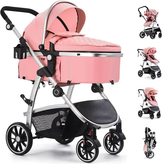 Hagaday 2-in-1 Baby Stroller: Reversible… — Photo 1