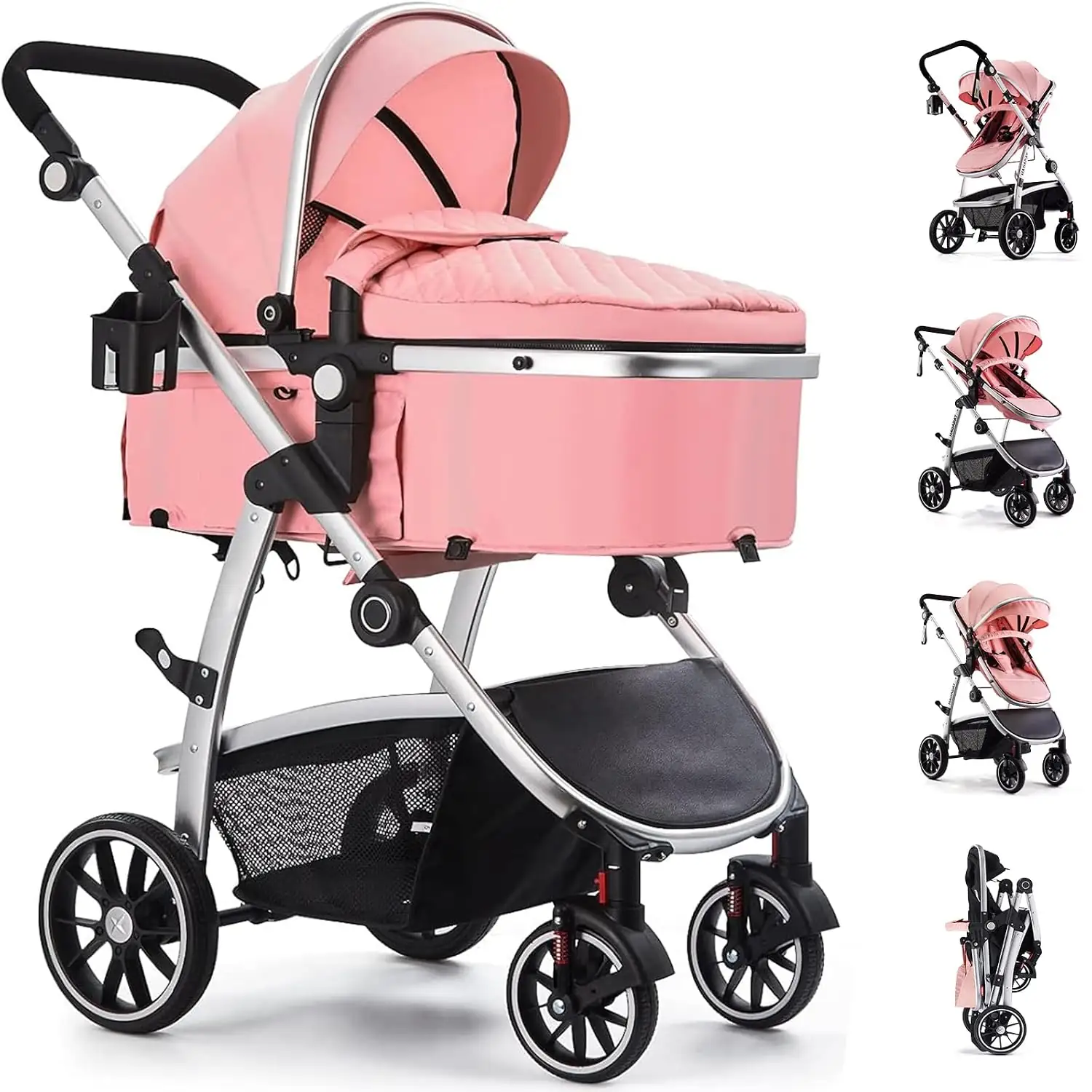 Hagaday 2-in-1 Baby Stroller: Reversible… — Photo 1