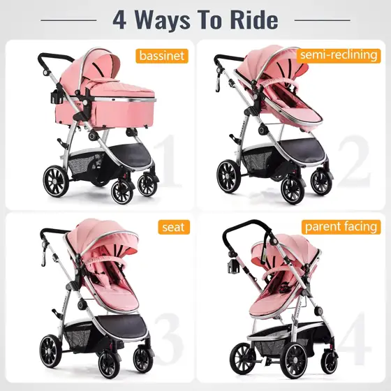Hagaday 2-in-1 Baby Stroller: Reversible… — Photo 2