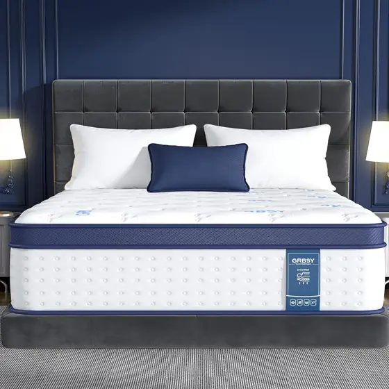 14-Inch Queen Hybrid Mattress, 7-Zone… — Photo 1