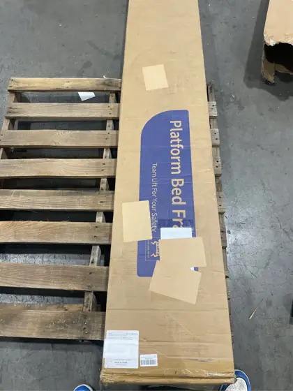 OLEVS King Bed Frame with… — Photo 3