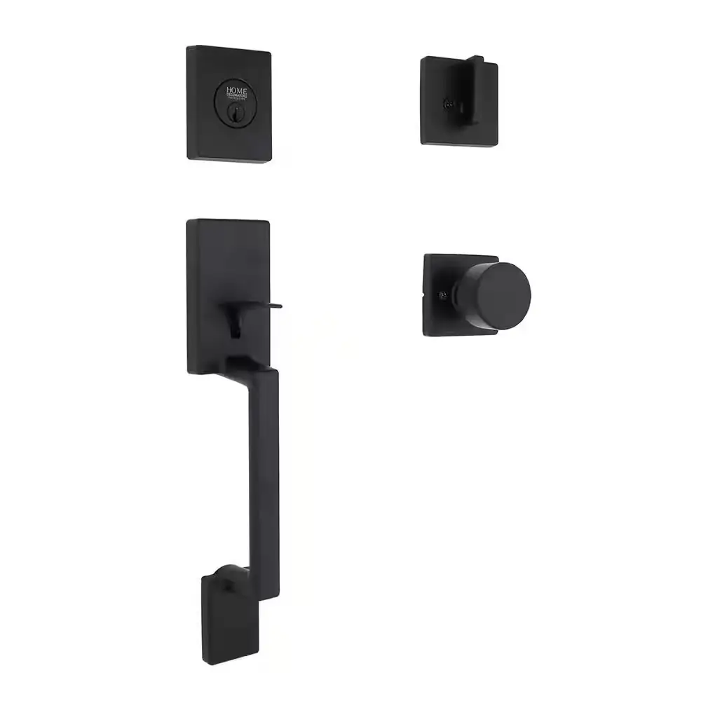 Bleecker Matte Black Door Handleset… — Photo 1