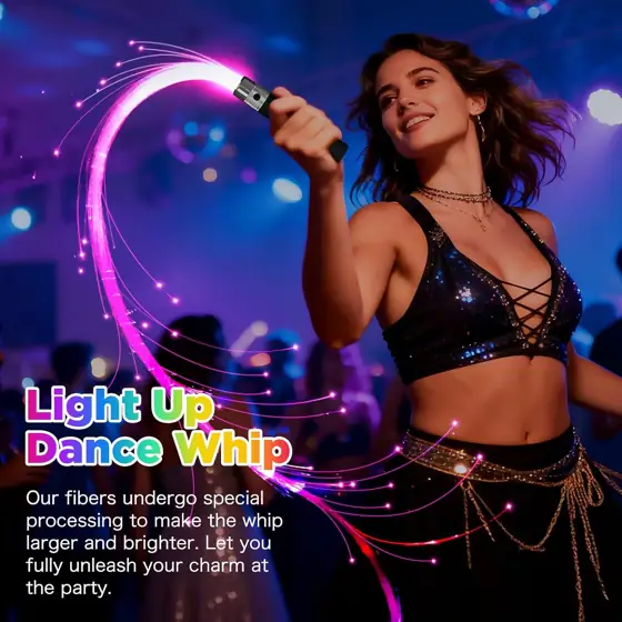 Fiber Optic Whip for Dance,… — Photo 2