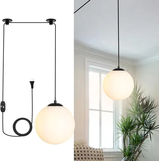 10" Plug in Black Globe… — Photo 1