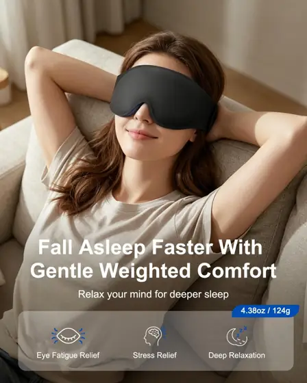 Weighted Eye Mask for Sleeping,… — Photo 2