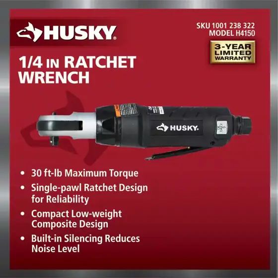 1/4 in. Ratchet Wrench — Photo 2