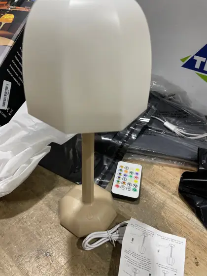Rechargeable Table Lamp with Remote,… — Photo 4