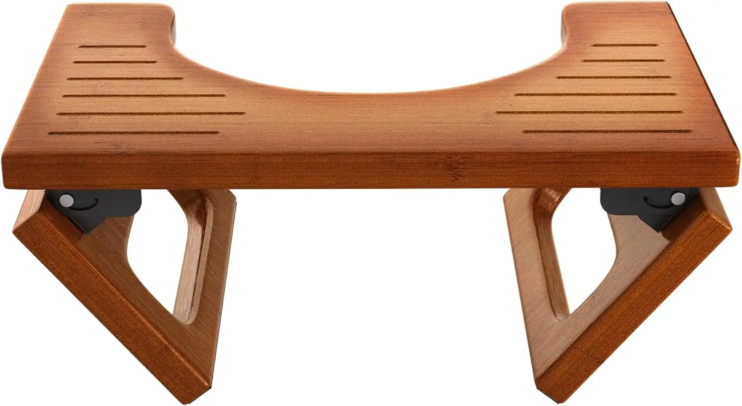 AmazerBath 7-Inch Bamboo Toilet Stool… — Photo 1