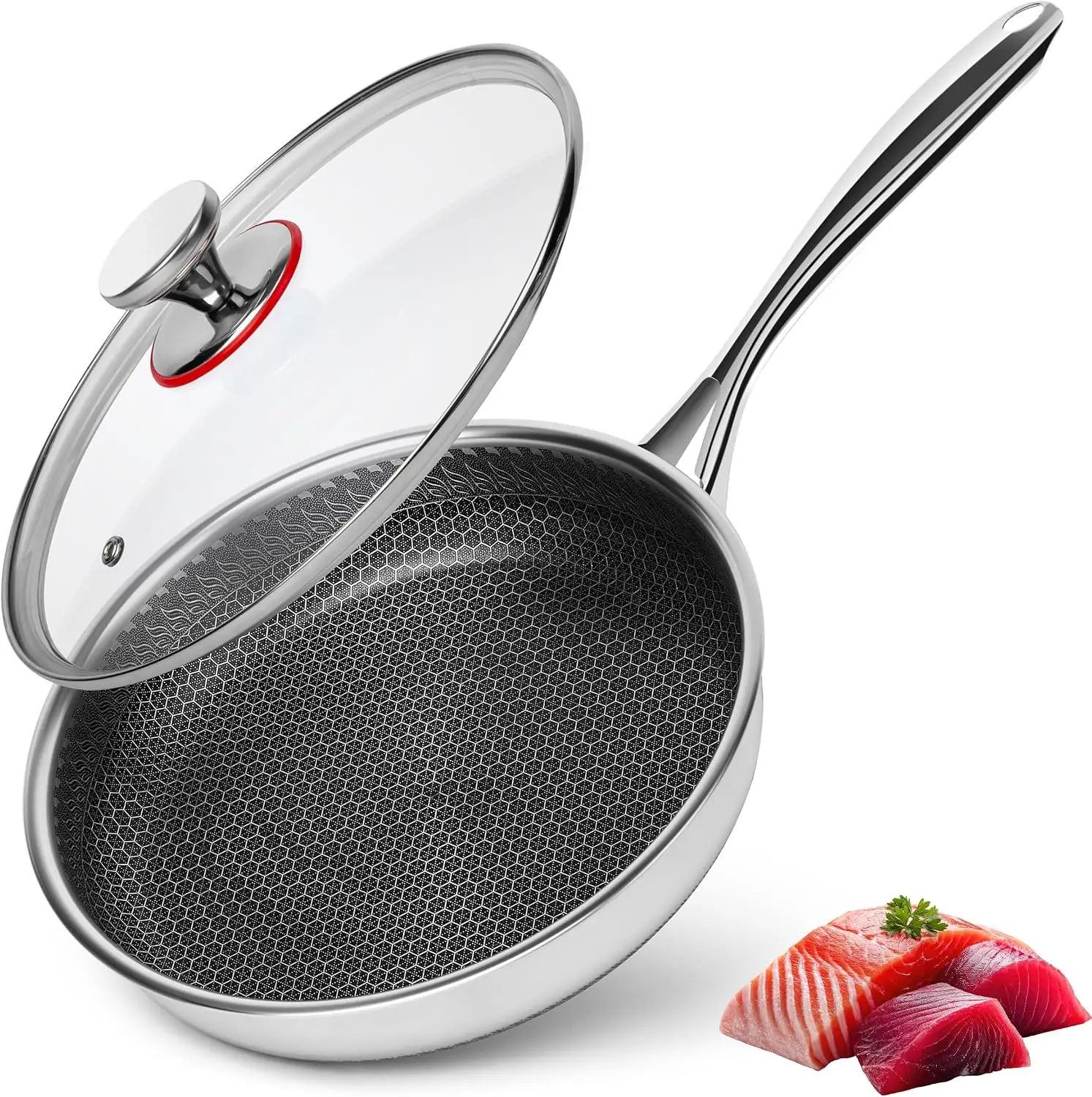 12-Inch Nonstick Fry Pan with… — Photo 1